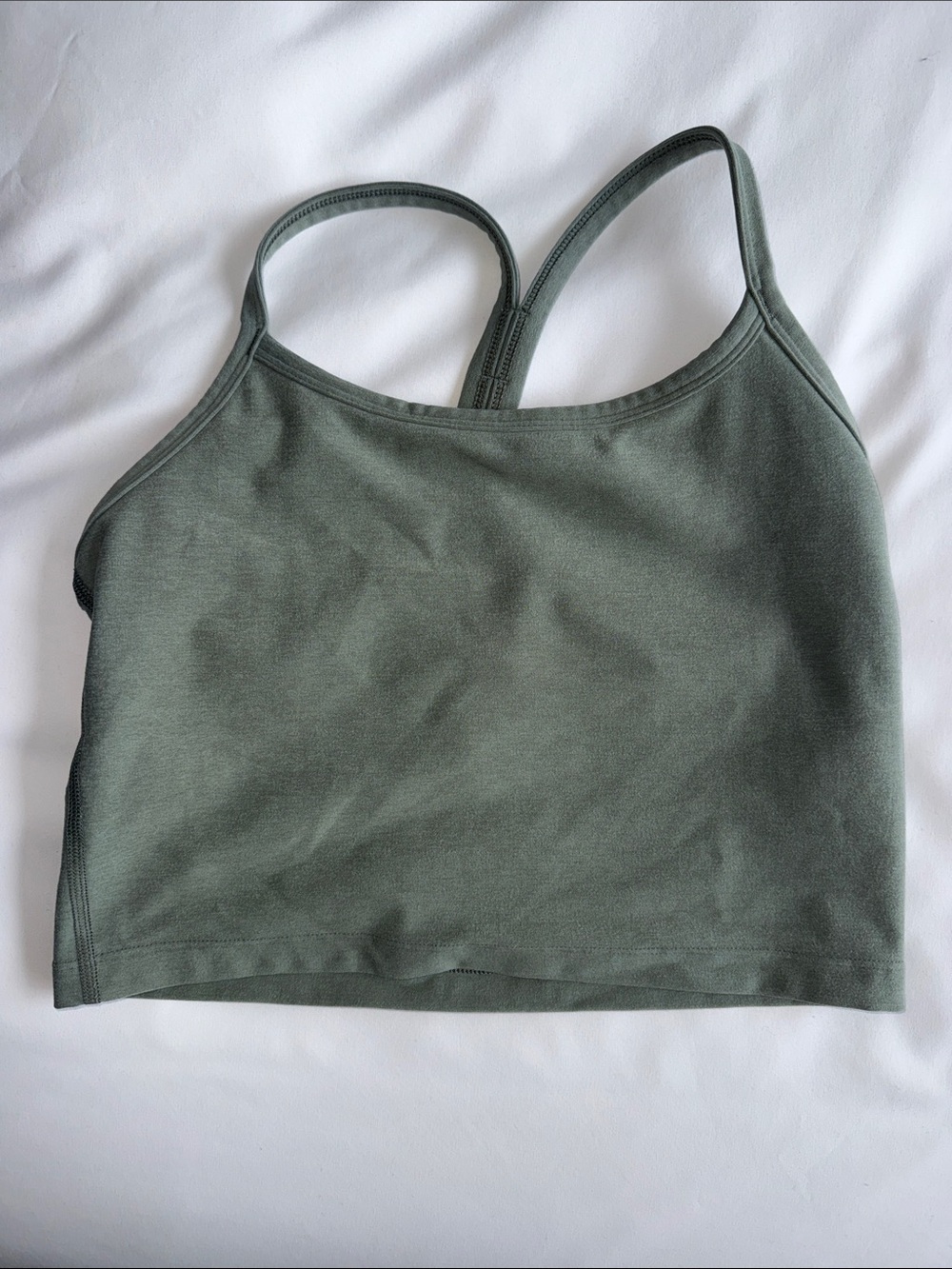NWOT Beyond Yoga Spacedye Sage Green Cami Size small
